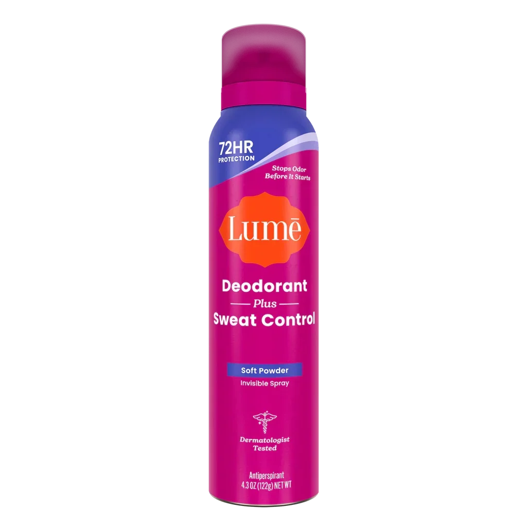 Lume Sweat Control Spray Deodorant Clean Tangerine