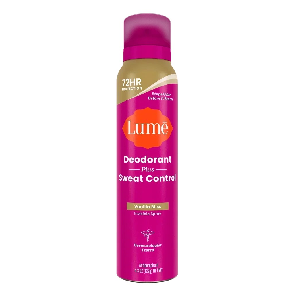 Lume Sweat Control Spray Deodorant Clean Tangerine